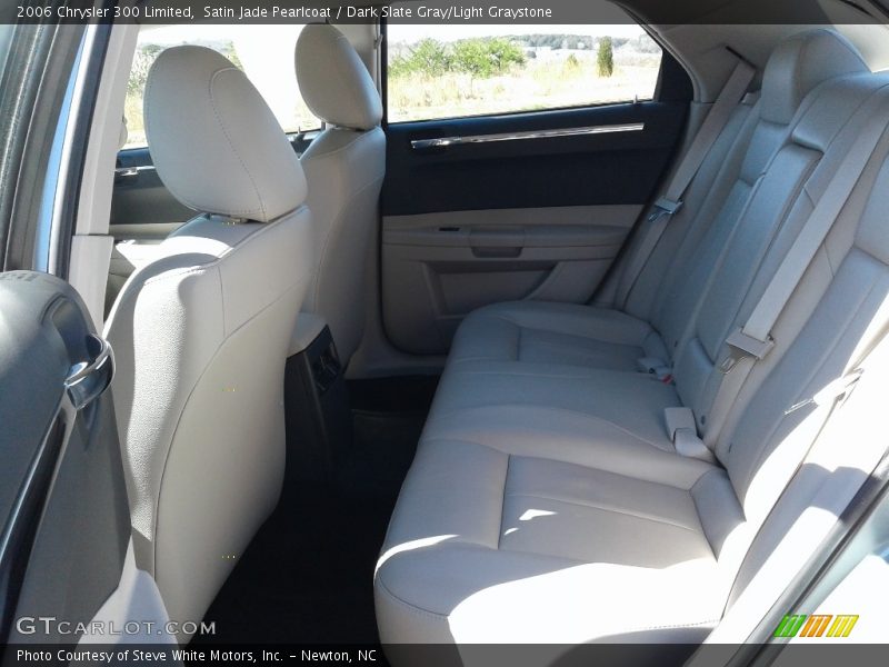 Satin Jade Pearlcoat / Dark Slate Gray/Light Graystone 2006 Chrysler 300 Limited