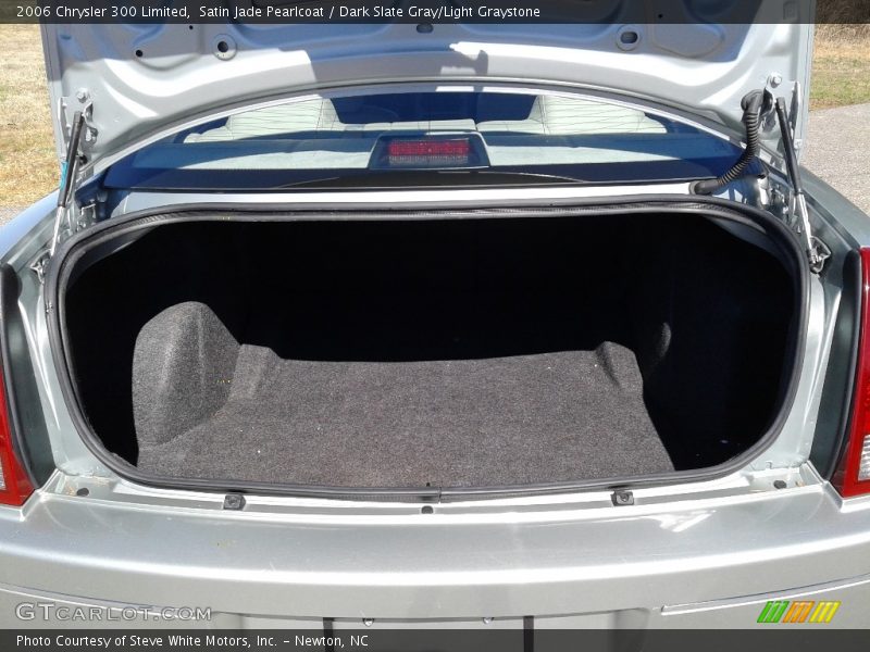 Satin Jade Pearlcoat / Dark Slate Gray/Light Graystone 2006 Chrysler 300 Limited