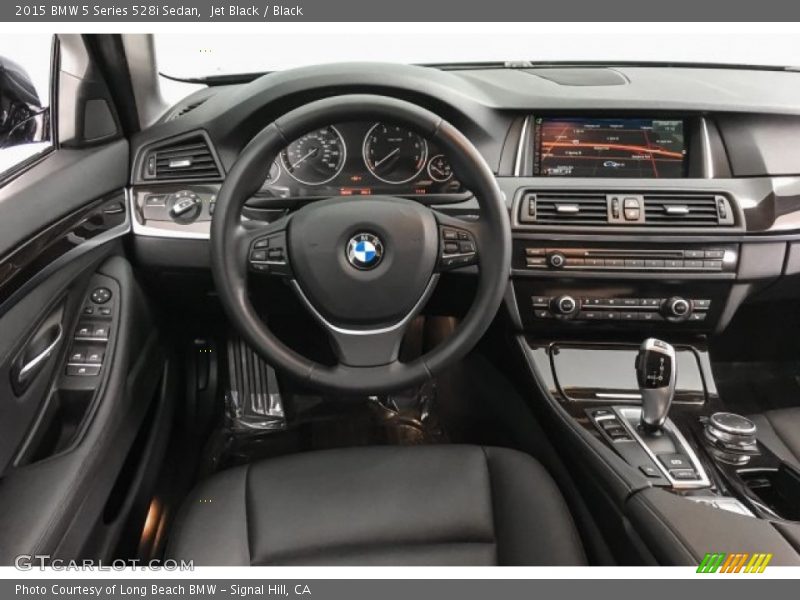 Jet Black / Black 2015 BMW 5 Series 528i Sedan