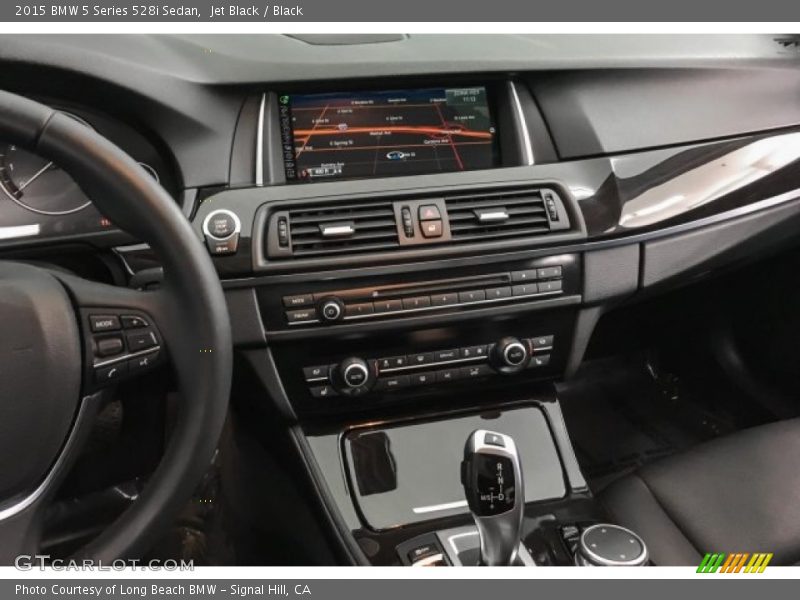 Jet Black / Black 2015 BMW 5 Series 528i Sedan