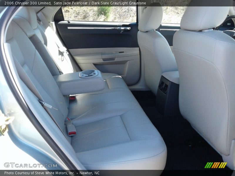 Satin Jade Pearlcoat / Dark Slate Gray/Light Graystone 2006 Chrysler 300 Limited
