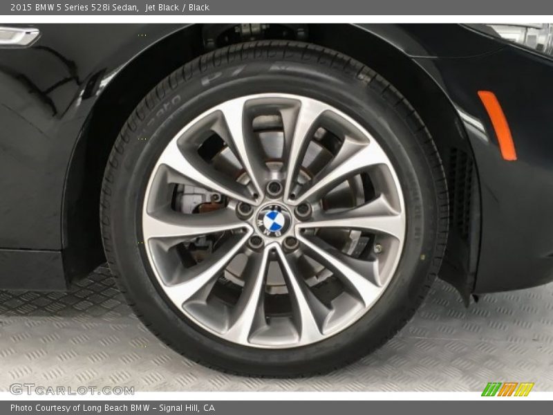 Jet Black / Black 2015 BMW 5 Series 528i Sedan