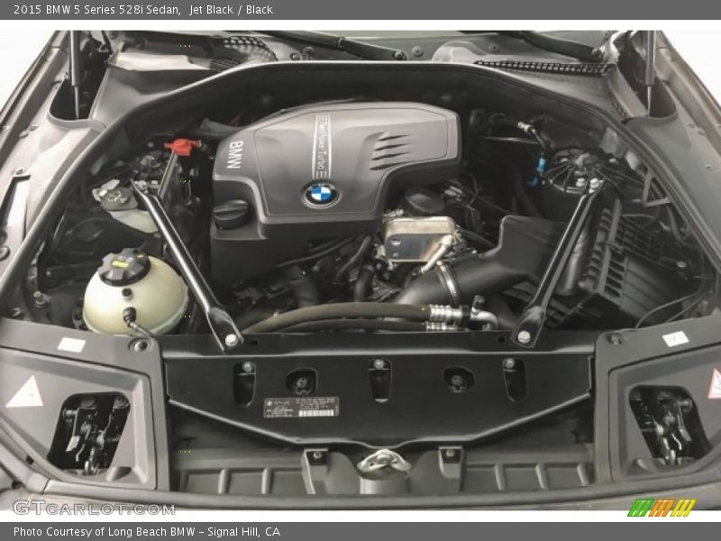 Jet Black / Black 2015 BMW 5 Series 528i Sedan
