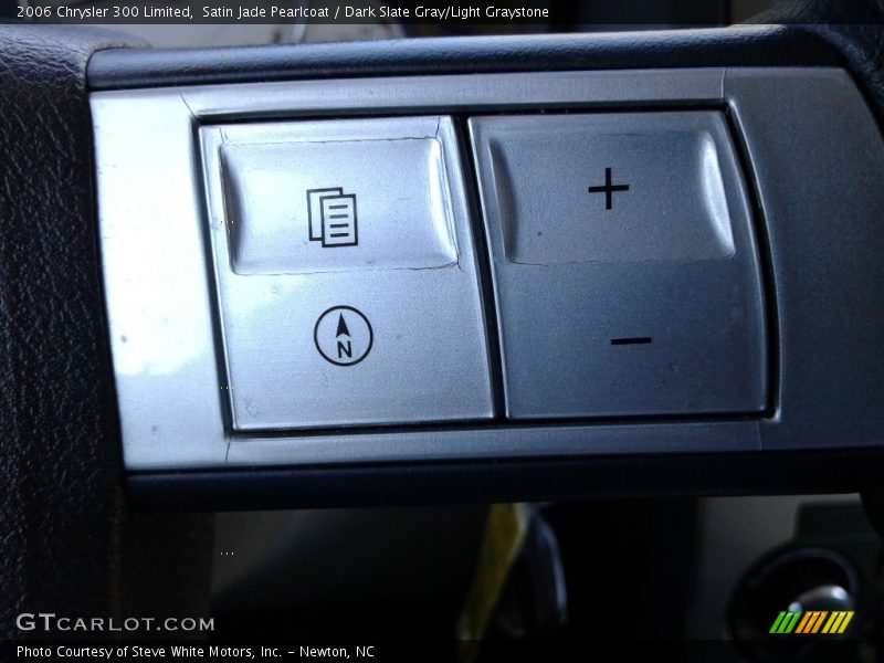Satin Jade Pearlcoat / Dark Slate Gray/Light Graystone 2006 Chrysler 300 Limited