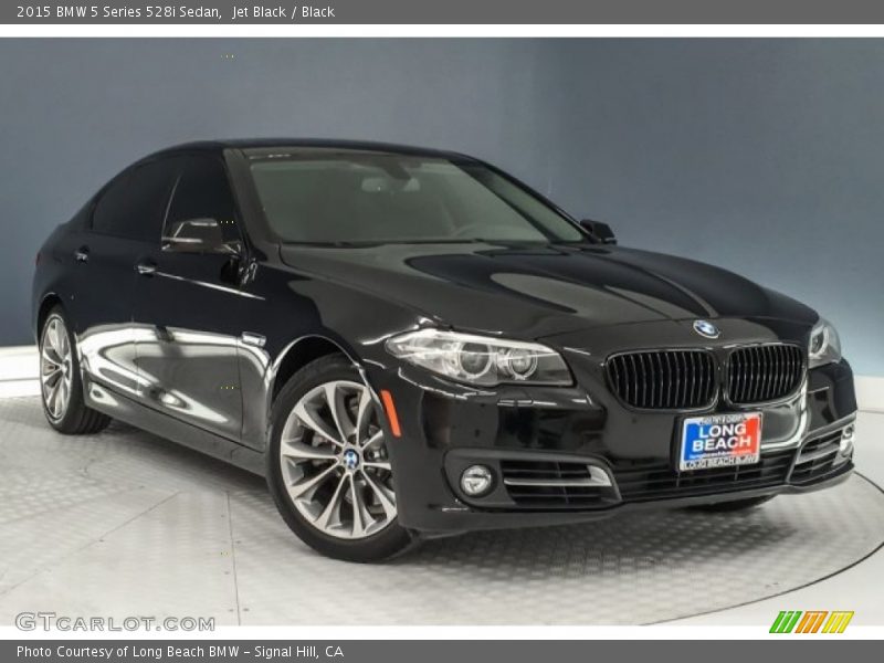 Jet Black / Black 2015 BMW 5 Series 528i Sedan