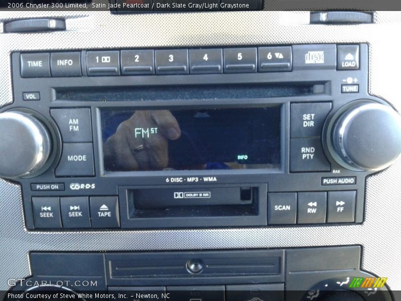 Satin Jade Pearlcoat / Dark Slate Gray/Light Graystone 2006 Chrysler 300 Limited