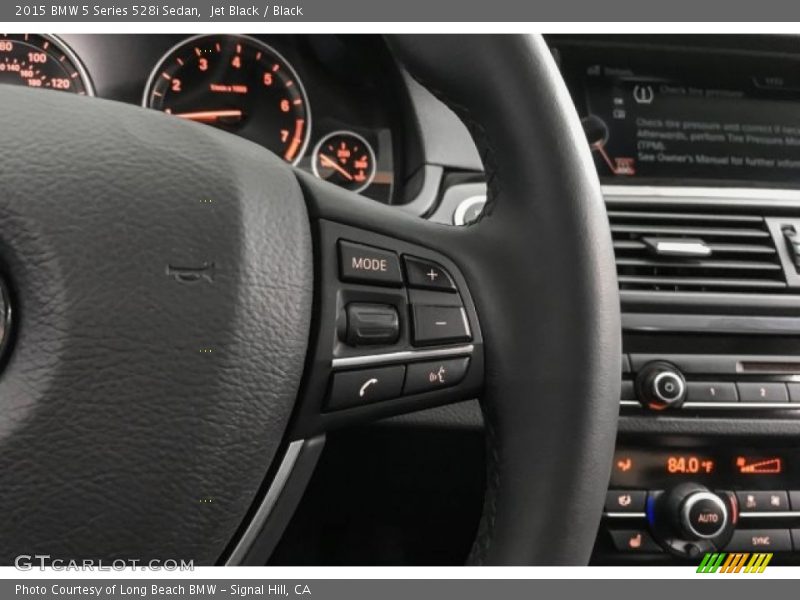 Jet Black / Black 2015 BMW 5 Series 528i Sedan