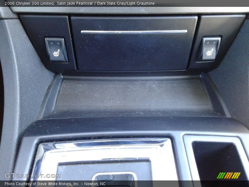 Satin Jade Pearlcoat / Dark Slate Gray/Light Graystone 2006 Chrysler 300 Limited