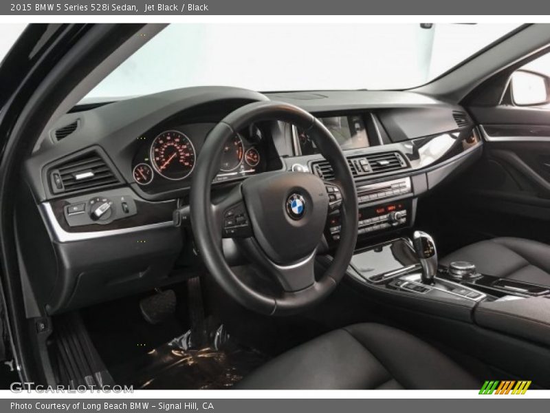 Jet Black / Black 2015 BMW 5 Series 528i Sedan