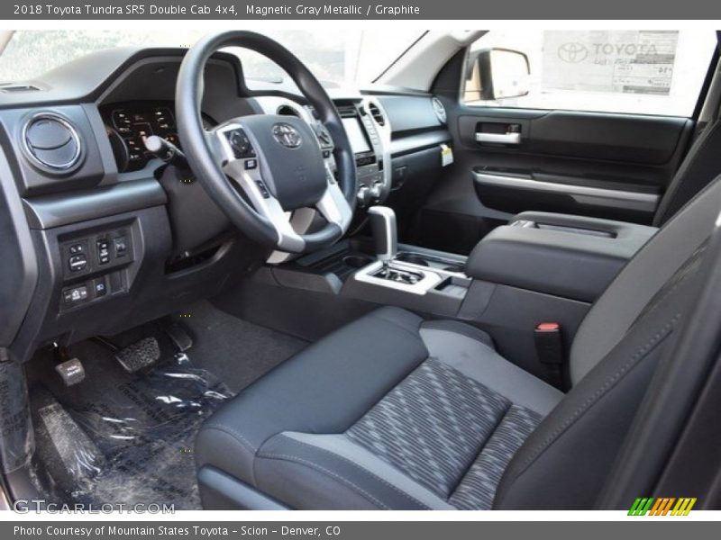 Magnetic Gray Metallic / Graphite 2018 Toyota Tundra SR5 Double Cab 4x4