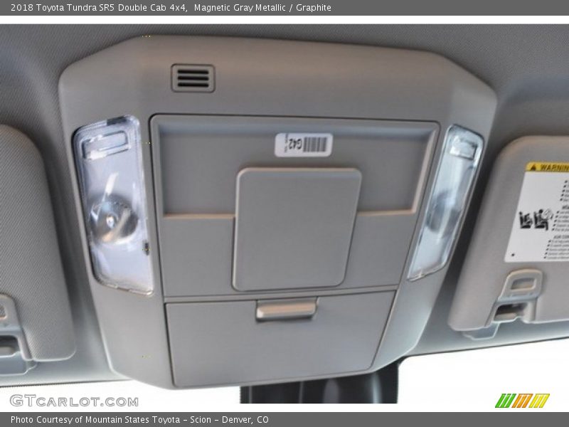 Magnetic Gray Metallic / Graphite 2018 Toyota Tundra SR5 Double Cab 4x4