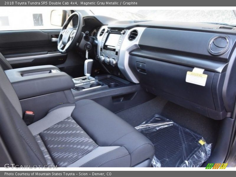 Magnetic Gray Metallic / Graphite 2018 Toyota Tundra SR5 Double Cab 4x4