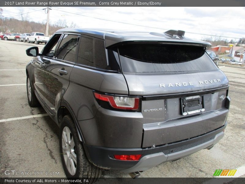 Corris Grey Metallic / Ebony/Ebony 2017 Land Rover Range Rover Evoque SE Premium