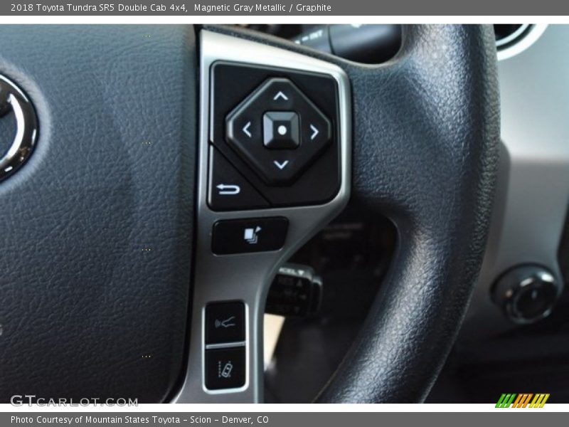 Magnetic Gray Metallic / Graphite 2018 Toyota Tundra SR5 Double Cab 4x4