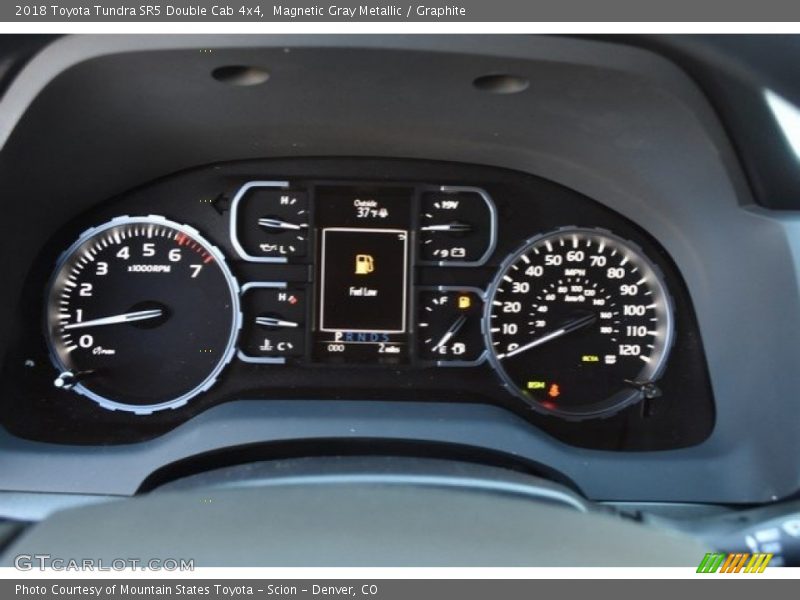 Magnetic Gray Metallic / Graphite 2018 Toyota Tundra SR5 Double Cab 4x4