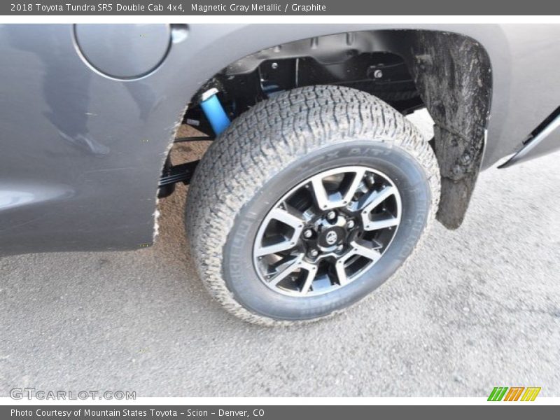 Magnetic Gray Metallic / Graphite 2018 Toyota Tundra SR5 Double Cab 4x4