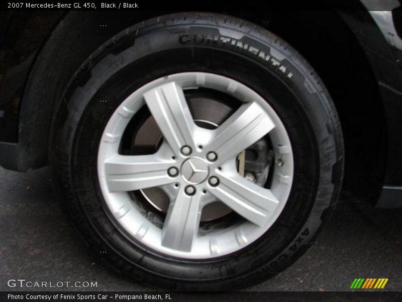 Black / Black 2007 Mercedes-Benz GL 450