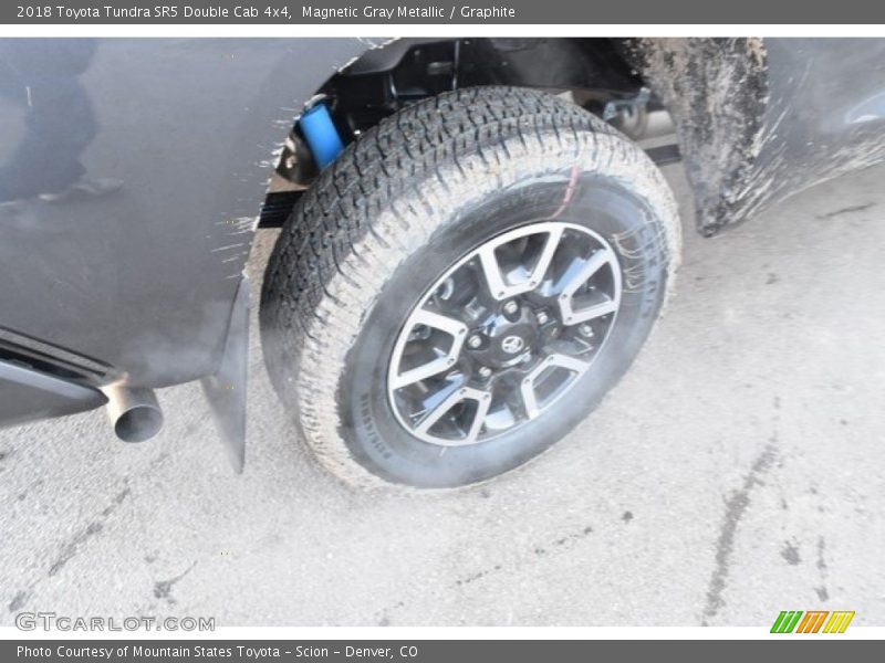 Magnetic Gray Metallic / Graphite 2018 Toyota Tundra SR5 Double Cab 4x4