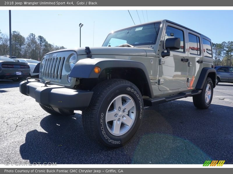 Gobi / Black 2018 Jeep Wrangler Unlimited Sport 4x4