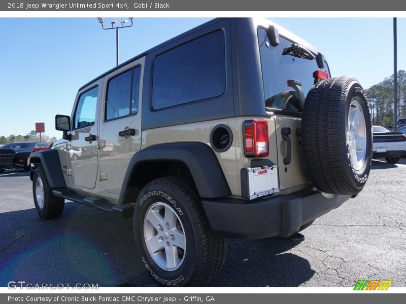 Gobi / Black 2018 Jeep Wrangler Unlimited Sport 4x4