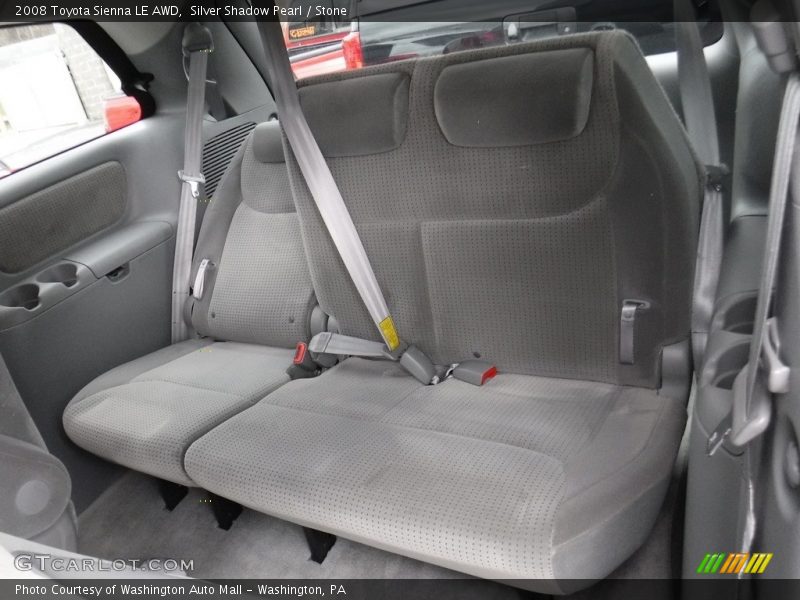 Silver Shadow Pearl / Stone 2008 Toyota Sienna LE AWD