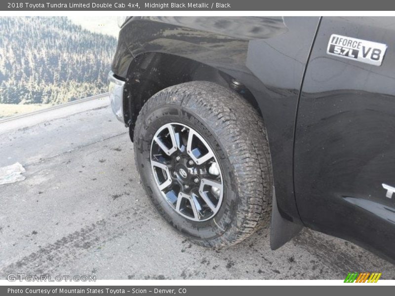 Midnight Black Metallic / Black 2018 Toyota Tundra Limited Double Cab 4x4
