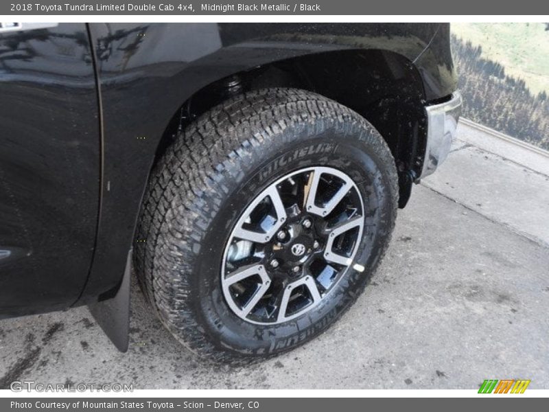 Midnight Black Metallic / Black 2018 Toyota Tundra Limited Double Cab 4x4