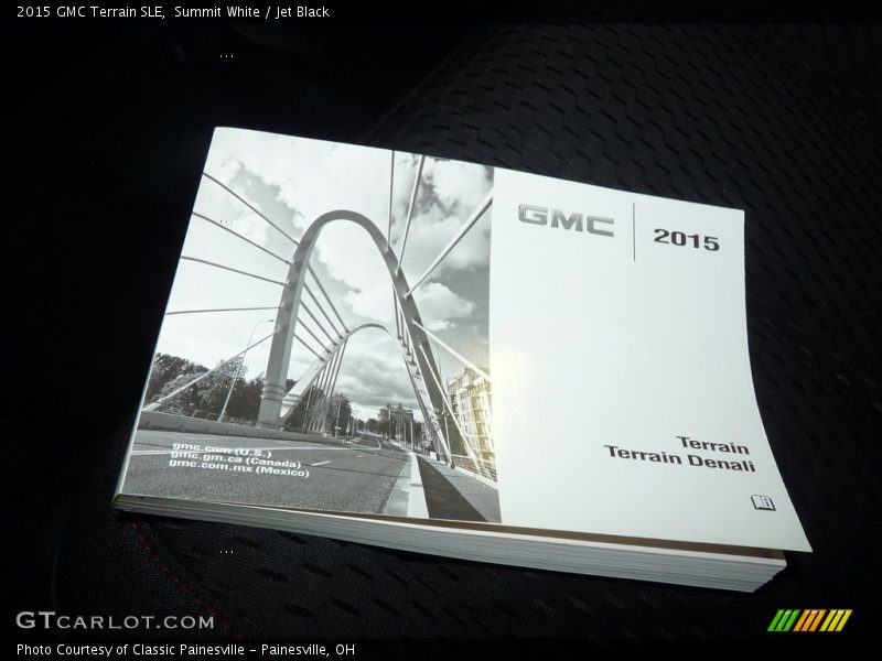 Summit White / Jet Black 2015 GMC Terrain SLE