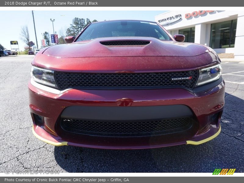 Octane Red Pearl / Black 2018 Dodge Charger R/T