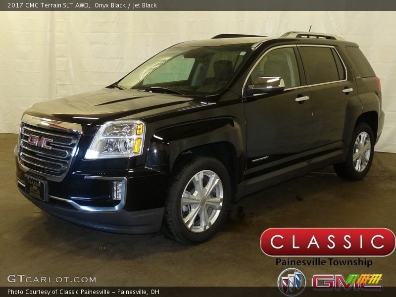 Onyx Black / Jet Black 2017 GMC Terrain SLT AWD