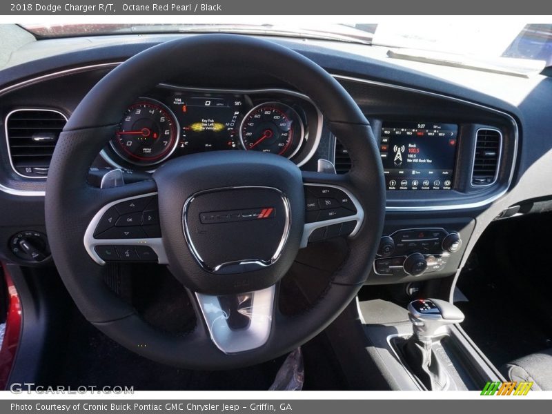 Octane Red Pearl / Black 2018 Dodge Charger R/T