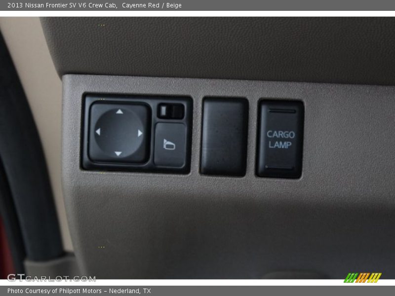 Cayenne Red / Beige 2013 Nissan Frontier SV V6 Crew Cab