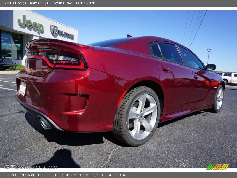 Octane Red Pearl / Black 2018 Dodge Charger R/T