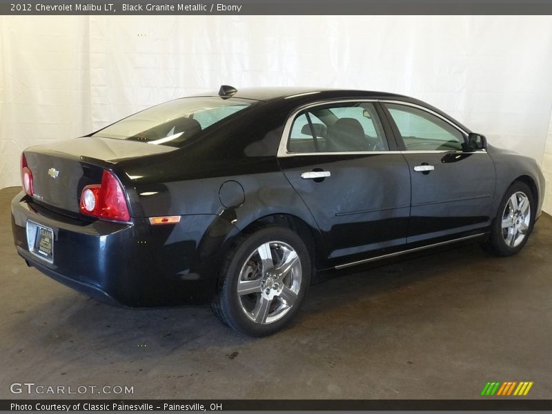 Black Granite Metallic / Ebony 2012 Chevrolet Malibu LT
