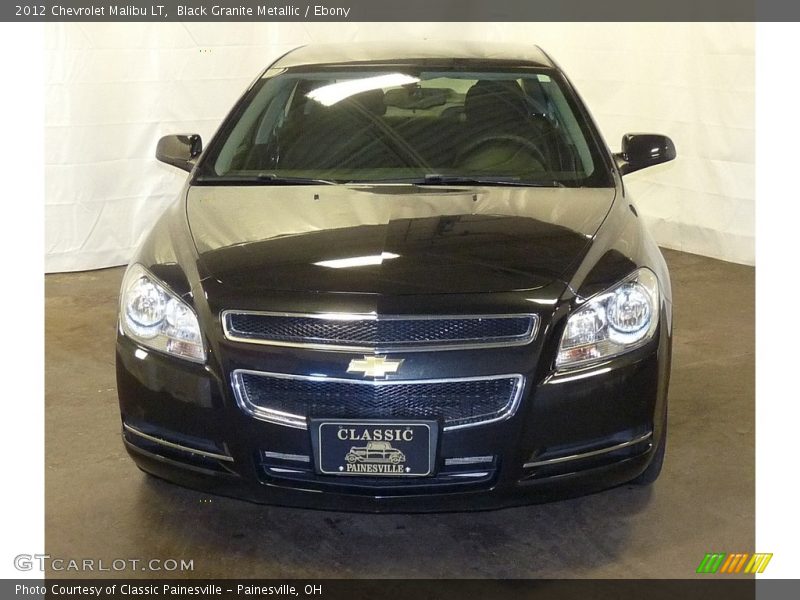 Black Granite Metallic / Ebony 2012 Chevrolet Malibu LT