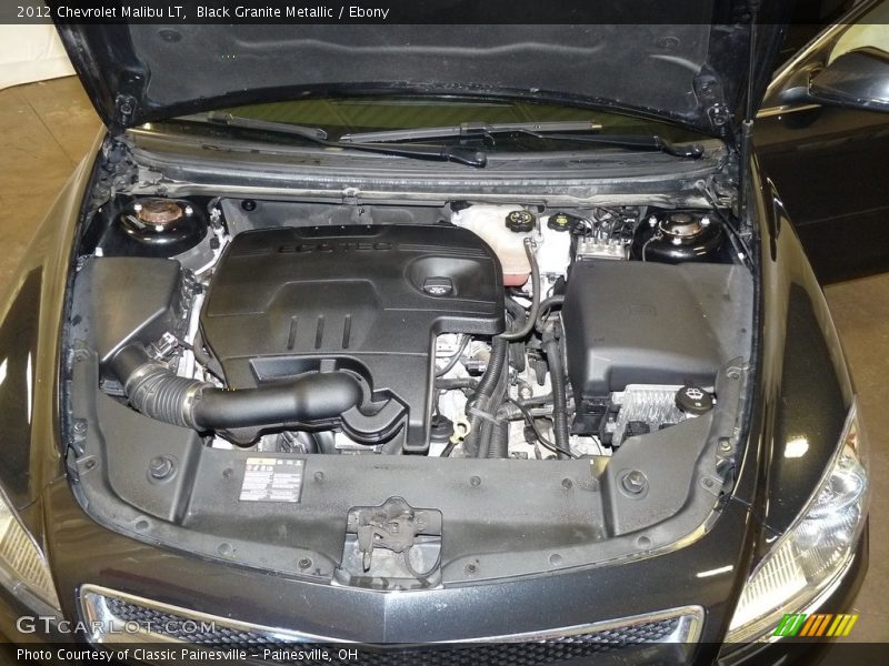 Black Granite Metallic / Ebony 2012 Chevrolet Malibu LT