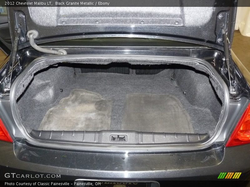 Black Granite Metallic / Ebony 2012 Chevrolet Malibu LT