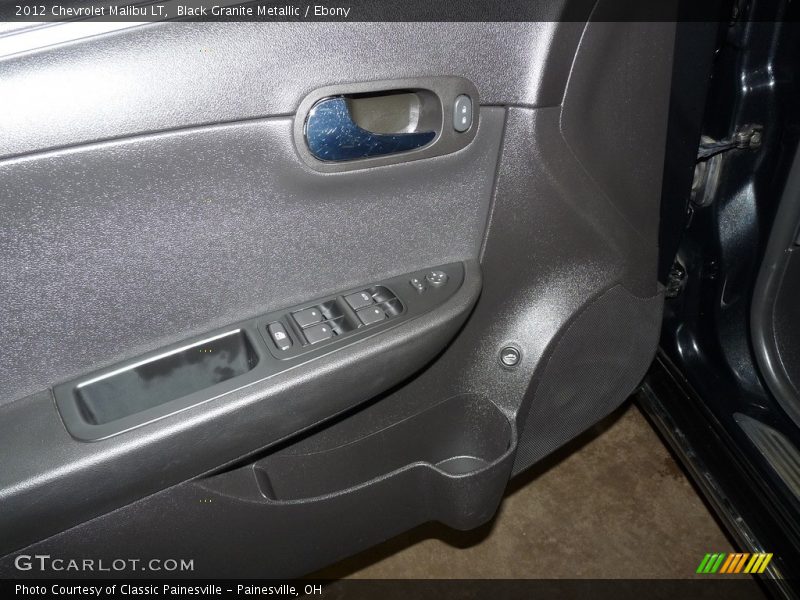 Black Granite Metallic / Ebony 2012 Chevrolet Malibu LT