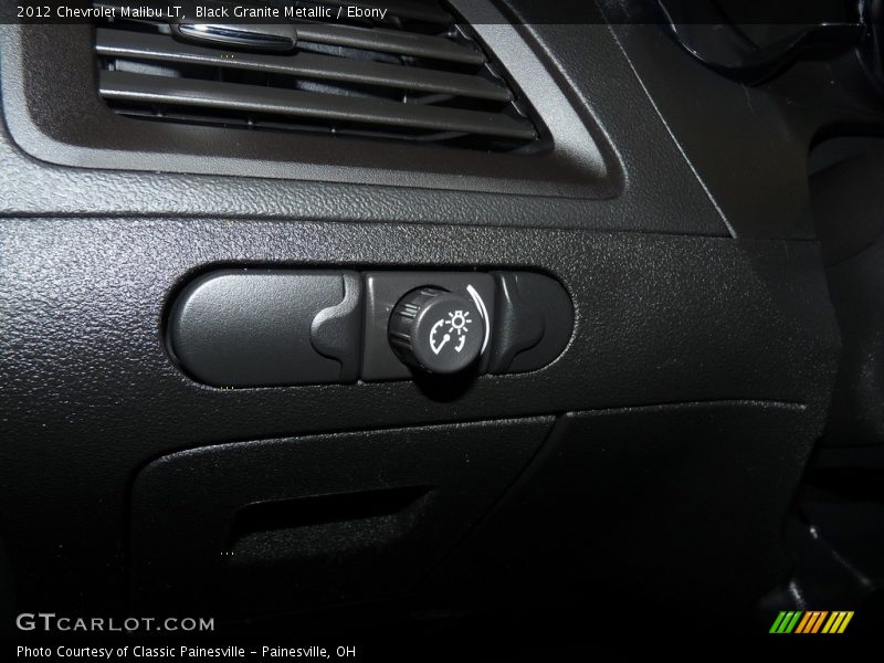 Black Granite Metallic / Ebony 2012 Chevrolet Malibu LT