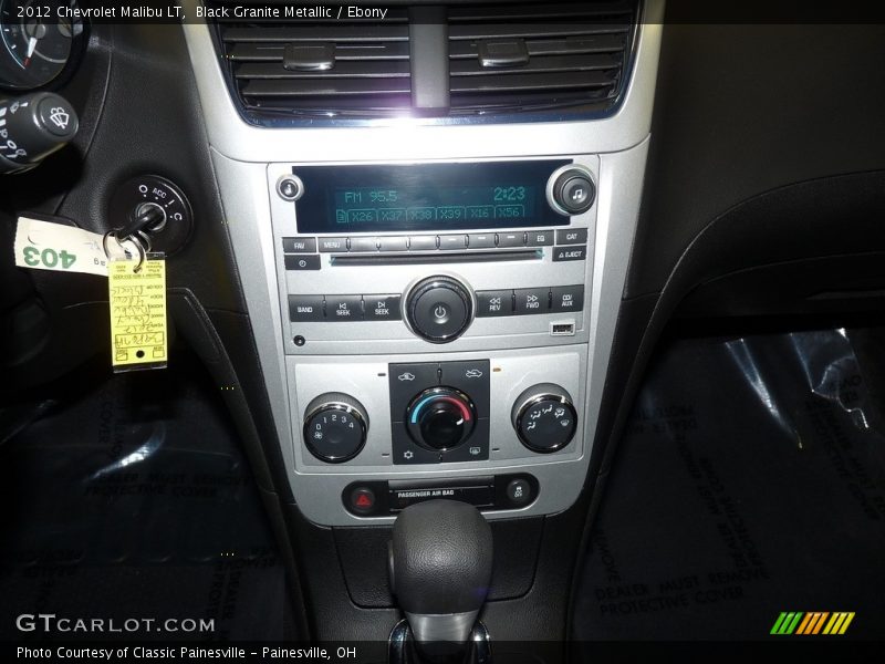 Black Granite Metallic / Ebony 2012 Chevrolet Malibu LT