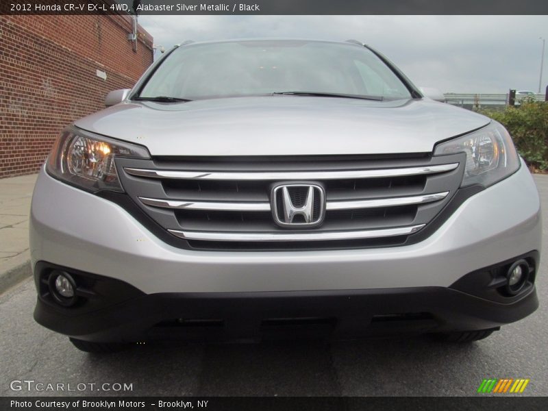 Alabaster Silver Metallic / Black 2012 Honda CR-V EX-L 4WD