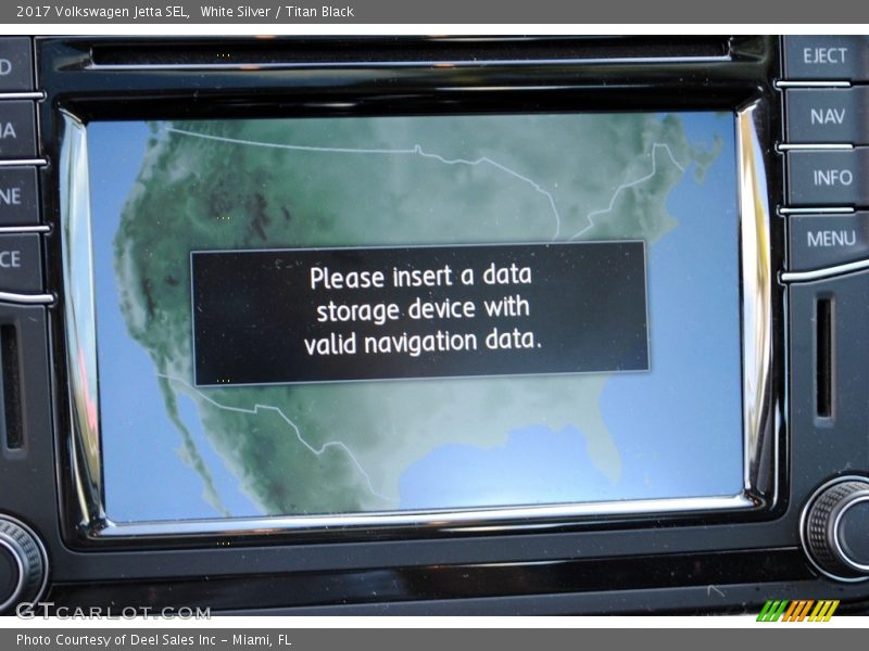 White Silver / Titan Black 2017 Volkswagen Jetta SEL