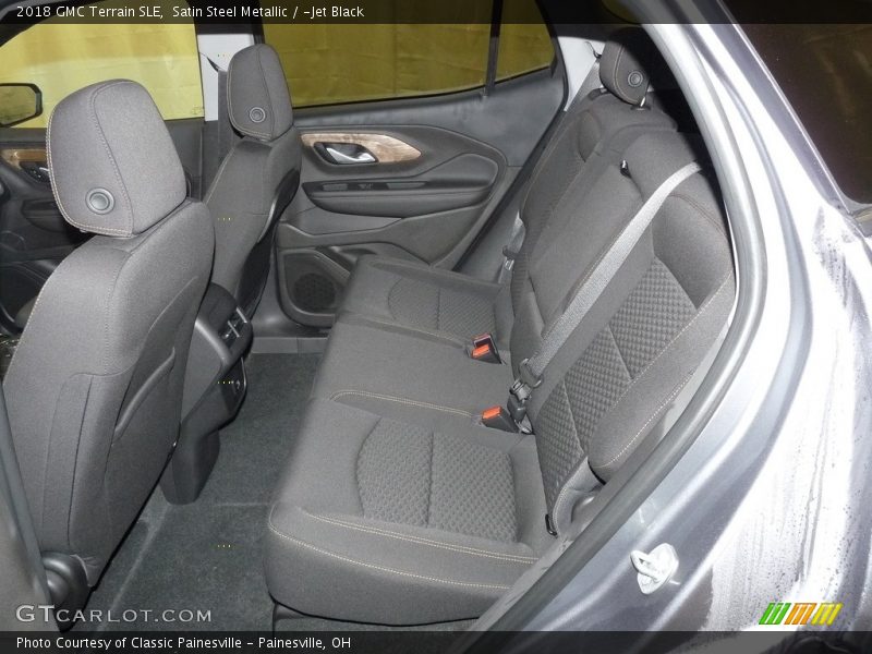 Satin Steel Metallic / ­Jet Black 2018 GMC Terrain SLE
