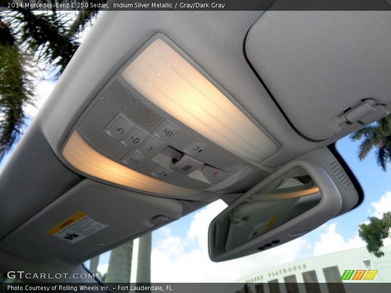 Iridium Silver Metallic / Gray/Dark Gray 2014 Mercedes-Benz E 350 Sedan