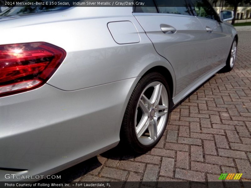 Iridium Silver Metallic / Gray/Dark Gray 2014 Mercedes-Benz E 350 Sedan