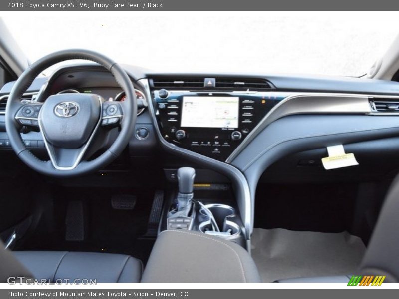 Ruby Flare Pearl / Black 2018 Toyota Camry XSE V6