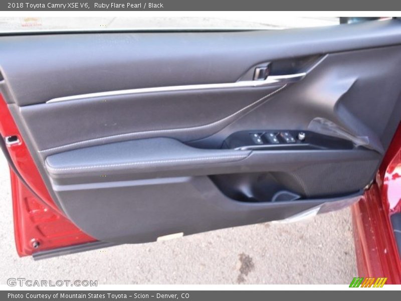 Ruby Flare Pearl / Black 2018 Toyota Camry XSE V6
