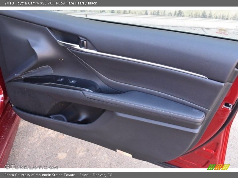 Ruby Flare Pearl / Black 2018 Toyota Camry XSE V6