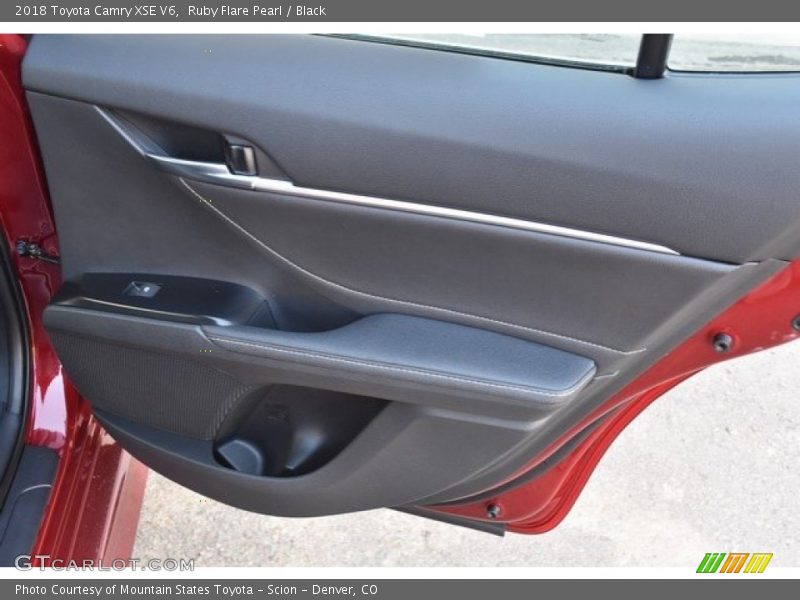 Ruby Flare Pearl / Black 2018 Toyota Camry XSE V6