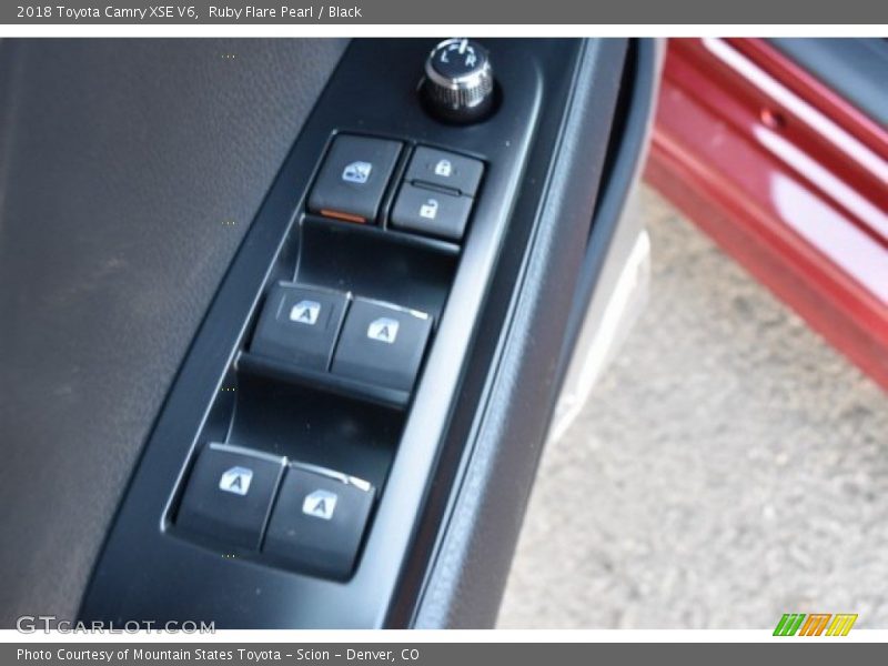 Ruby Flare Pearl / Black 2018 Toyota Camry XSE V6